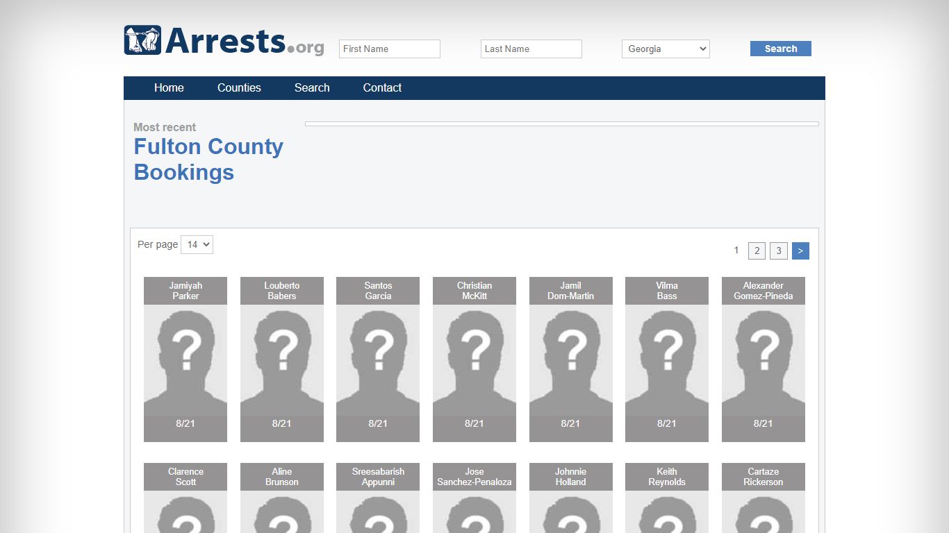 Fulton County Arrests and Inmate Search